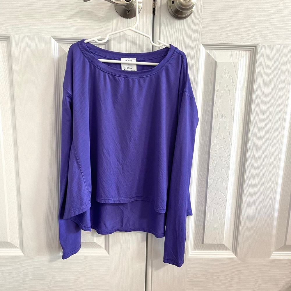 Ivivva x Disney high low purple shirt size 6